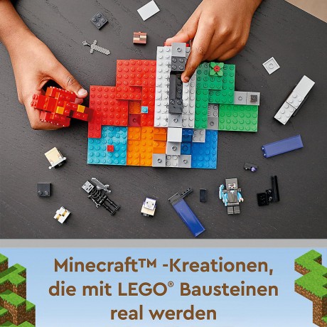 LEGO Minecraft 21172 Das zerst orte Portal ЛЕГО Разрушенный портал