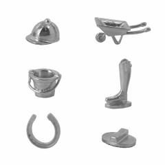 Winning Moves Monopoly Pferde und Ponys Монополия лошадей и пони