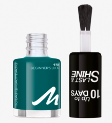 MANHATTAN Cosmetics Лак для ногтей Nagellack Last &amp; Shine Beginners Luck 970, 8 ml