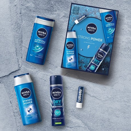 Nivea Strong Power Geschenkset  Подарочный набор &quot;Сильная сила&quot;
