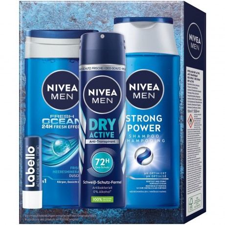 Nivea Strong Power Geschenkset  Подарочный набор &quot;Сильная сила&quot;