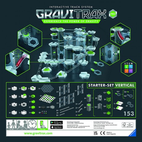 Ravensburger GraviTrax Vertical Starter-Set Вертикальный стартовый комплект GraviTrax