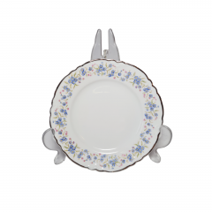 Hutschenreuther Bavaria Набор фарфоровых тарелок "Незабудки", 5 шт х 15,5 x 2 см, Германия, 1960-70гг.