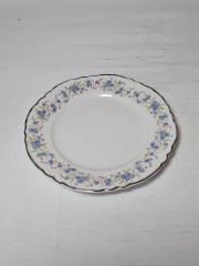 Hutschenreuther Bavaria Набор фарфоровых тарелок "Незабудки", 5 шт х 15,5 x 2 см, Германия, 1960-70гг.