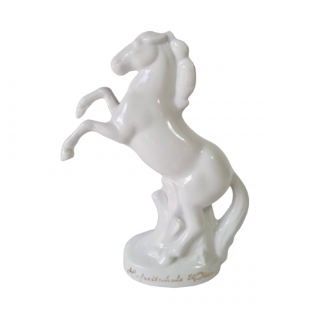 Статуэтка винтажная Hofreitschule Wien "Конь", ручная работа, фарфор, 14 см, Австрия, 1970-80гг.