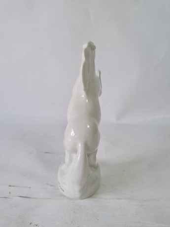 Статуэтка винтажная Hofreitschule Wien "Конь", ручная работа, фарфор, 14 см, Австрия, 1970-80гг.