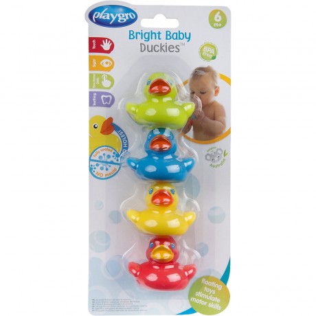 Rotho Babydesign Mini Badeenten wasserdicht 4 Stck. Мини резиновые уточки водонепроницаемые 4 шт.