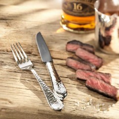 Robbe & Berking Robbe & Berking Martele - 150 g versilbert Grillset Frozen Black 8-tlg. Robbe & Berking Martele - набор для гриля Frozen Black 150 г посеребренный 8 предм.