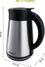 Steba Steba Wasserkocher WK 31 THERMO, 1,5 l, 2200 W  Чайник Steba WK 31 THERMO, 1,5 л, 2200 Вт