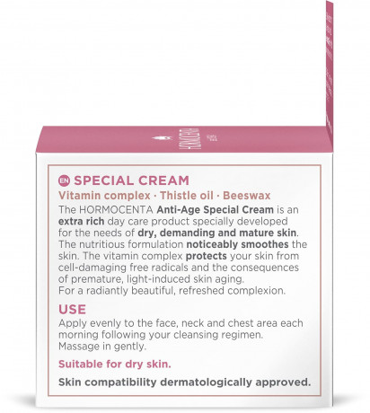 Hormocenta Tagescreme Anti-Age Spezial, Насыщенный дневной крем с комплексом витаминов А, Е и В5, 75 мл