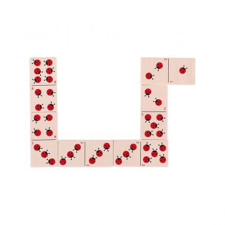 goki Dominospiel Marienkafer (Kinderspiel) Божья коровка домино (детская игра)