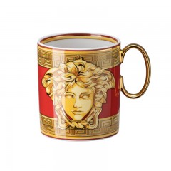 Rosenthal meets Versace Rosenthal Versace Medusa Amplified - Golden Coin Becher mit Henkel 0,30 L Кружка Rosenthal Versace Medusa Amplified - Golden Coin с ручкой 0,30 л
