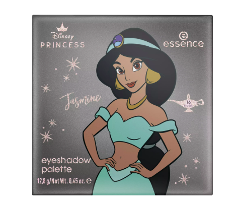 Essence Disney Princess Jasmine silky eyeshadow palette, Эссенс Принцессы Диснея Паллетка теней для век Жасмин