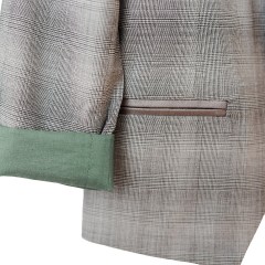 zimtgrun Sakko Finn Blazer mit Wolle Куртка Finn Blazer с шерстью