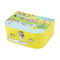 bieco Spielkoffer Kinder Mini Reisekoffer Spielzeug Kofferchen Gutscheinverpackung Spielkoffer Игровой футляр