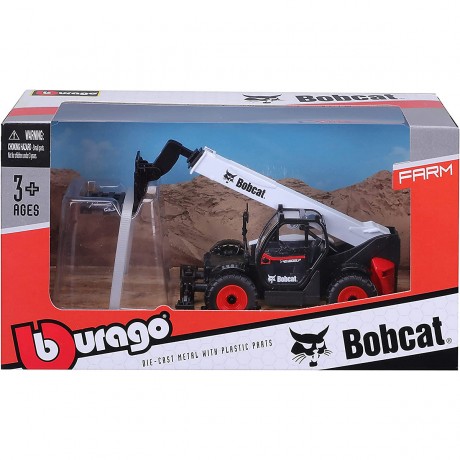 Bburago Spielzeugfahrzeug Bobcat T40.180SLP Teleksoplader (mit Gabel Телескопический погрузчик Bobcat T40.180SLP (с вилкой)