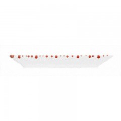 Gmundner Keramik Gmundner Keramik Rotgeflammt Snackschale 22x11x2,7 cm Миска для закусок Gmundner керамическая с пламенем красного цвета 22x11x2,7 см