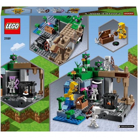 LEGO Minecraft 21189 Das Skelettverlies ЛЕГО Подземелье скелетов