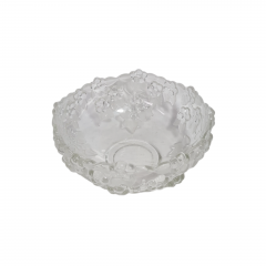 Вазочка винтажная Walther Glas &quot;Виноградная лоза&quot;, стекло, 22 х 10 см, Германия, 1960-70гг.