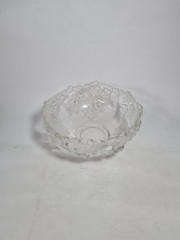 Вазочка винтажная Walther Glas &quot;Виноградная лоза&quot;, стекло, 22 х 10 см, Германия, 1960-70гг.