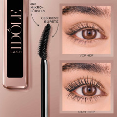 Lancome Lash Idole Waterproof Glossy Black 1 Ресницы Идол Водонепроницаемый
