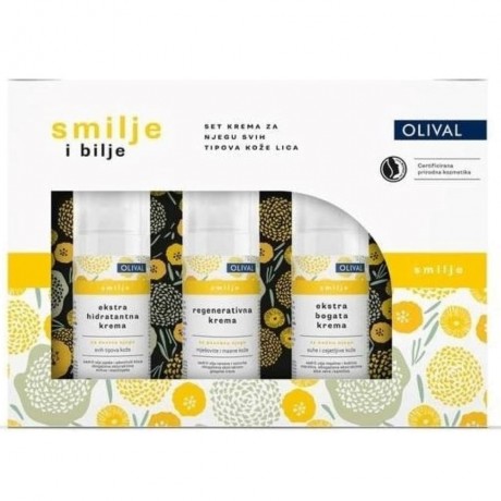 OLIVAL Immortelle Gesichtspflege Set  Бессмертник набор для ухода за лицом