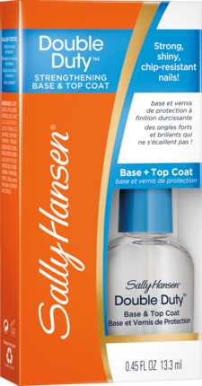 Sally Hansen Лак для ногтей & Лак для ногтей Double Duty Основа	 & Top Coat, 13,3 мл