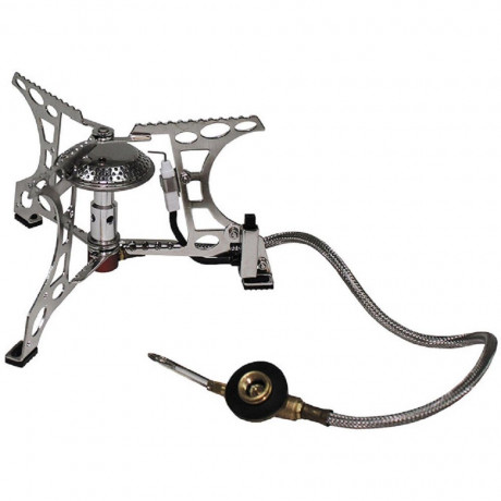 FoxOutdoor FoxOutdoor Gaskocher Gaskocher, klappbar, mit Schlauch und Piezo Zundung  Газовая плита FoxOutdoor газовая плита, складная, со шлангом и пьезоподжигом