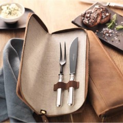 Robbe & Berking Robbe & Berking Alt-Spaten - 925 Sterling Silber Tranchierset Frozen Black 2-tlg. Robbe & Berking Alt-Spaten - Набор для резьбы по серебру 925 пробы Frozen Black, 2 предмета.