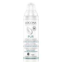 Logona Extra beruhigendes Feuchtigkeits-Serum mit Probiotika & naturlichem Hyaluron Успокаивающая увлажняющая сыворотка с пробиотиками и натуральной гиалуроновой кислотой