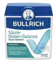Bullrich Säure Basen BALANCE Tabletten 180stk Таблетки для Кислотно-щелочного баланса 180 шт