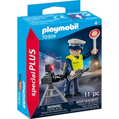 PLAYMOBIL PLAYMOBIL 70304 Polizist mit Radarfalle PLAYMOBIL 70304 Полицейский с ловушкой скорости