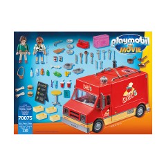 PLAYMOBIL PLAYMOBIL 70075 THE MOVIE Dels Food Truck PLAYMOBIL 70075 ФИЛЬМ Грузовик с едой Del's