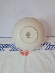 LUISENBURG KERAMIK Винтажная керамическая тарелка "Цветы", ручная роспись, 23 см, Германия, 1960-70гг.