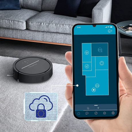 Rowenta Rowenta Akku-Bodenstaubsauger X-PLORER Serie 120 AI, 1450,00 W, beutellos, Saugroboter mit Wischfunktion LaserPlus Navigation Ersatz Kit Filter  Беспроводной пылесос Rowenta с контейнером.