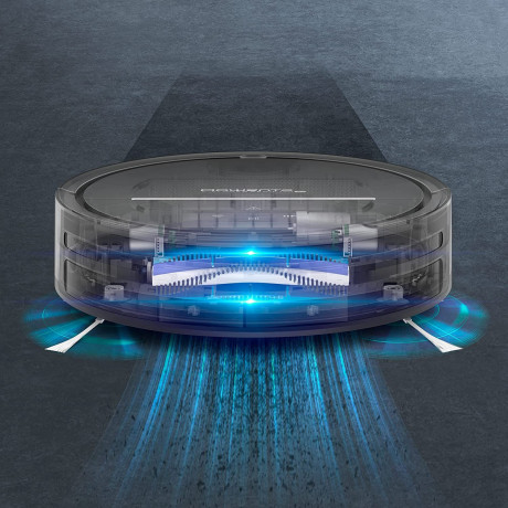 Rowenta Rowenta Akku-Bodenstaubsauger X-PLORER Serie 120 AI, 1450,00 W, beutellos, Saugroboter mit Wischfunktion LaserPlus Navigation Ersatz Kit Filter  Беспроводной пылесос Rowenta с контейнером.