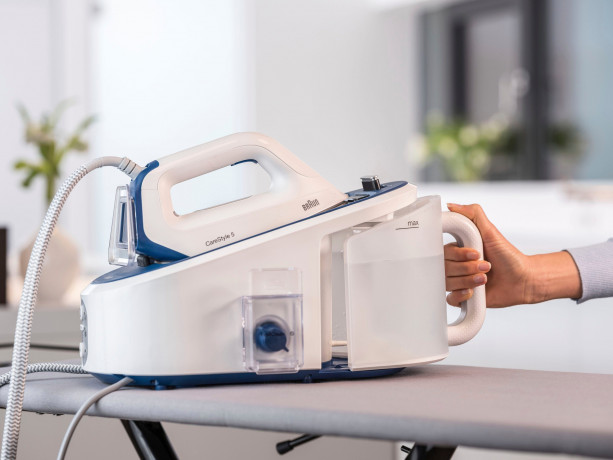 Braun Braun Dampfbugelstation IS 5145 WH CareStyle 5 Dampfbugelstation weiss/blau Паровая гладильная станция Braun IS 5145 WH CareStyle 5 паровая гладильная станция белый/синий