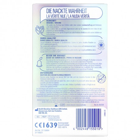 Durex Invisible Kondome  Невидимые презервативы