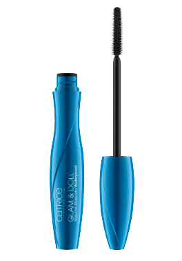 Catrice Wimperntusche Glam & Doll Volume Mascara Waterproof Black, Катрис Водостойкая тушь для ресниц для эффектного объема, черная, 10мл