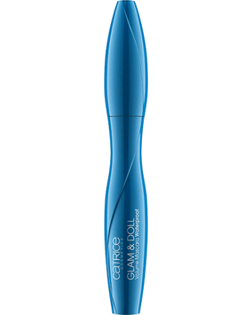 Catrice Wimperntusche Glam & Doll Volume Mascara Waterproof Black, Катрис Водостойкая тушь для ресниц для эффектного объема, черная, 10мл