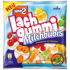nimm2 Lachgummi Milchbubis Фруктовые конфеты с начинкой 225г