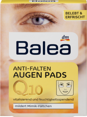 Balea (Балеа) Q10 Гелевые подушечки для глаз, против морщин, 12 шт