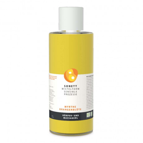 Sonett Mistelform Korper- & Massageol Myrthe Orangenblute 485ml  Масло для тела и массажа Mistletoe Миртовый цвет апельсина 485мл