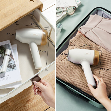 Bear Bear Dampfbugelstation 120ml Reisebugeleisen, 10 Sekunden Schnelle Erwarmung, Abschaltautomatik  Станция парового утюга Bear, дорожный утюг, 120 мл, быстрый нагрев 10 секунд, автоматическое отключение