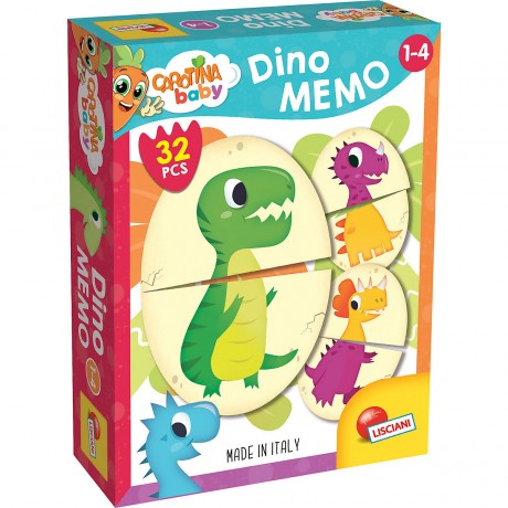 Lisciani Carotina Baby Plus Memo Dinos Carotina Baby Plus Memo Dinos