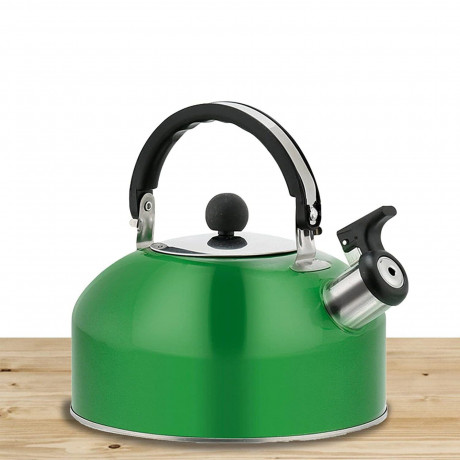 TOPMELON TOPMELON Wasserkessel Whistling Kettle Edelstahl Wasserkessel Teekessel, 3L Blau TOPMELON Чайник со свистком Чайник из нержавеющей стали Чайник, 3 л