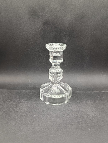 Подсвечник винтажный Nachtmann, хрусталь, 14 х 8 см, Германия, 1960-70гг.