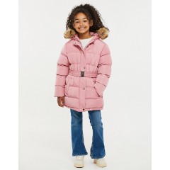 THREADGIRLS Threadgirls Steppjacke THB Belted Hooded Jacket Joni Winterjacken MiniW Стеганая куртка Threadgirls THB Куртка с капюшоном и поясом Joni Winterjacken MiniW