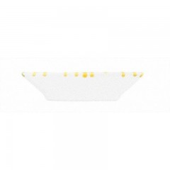 Gmundner Keramik Gmundner Keramik Gelbgeflammt Snackschale 11x11x2,8 cm Миска для закусок Gmundner керамическая с желтым пламенем 11x11x2,8 см