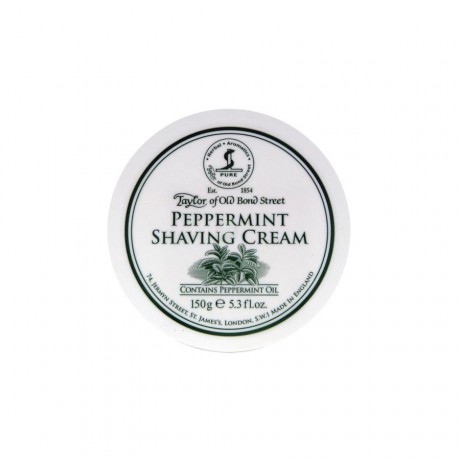 Taylor of old Bond Street Rasurpflege Peppermint Shaving Cream Мужской крем для бритья, 150 г